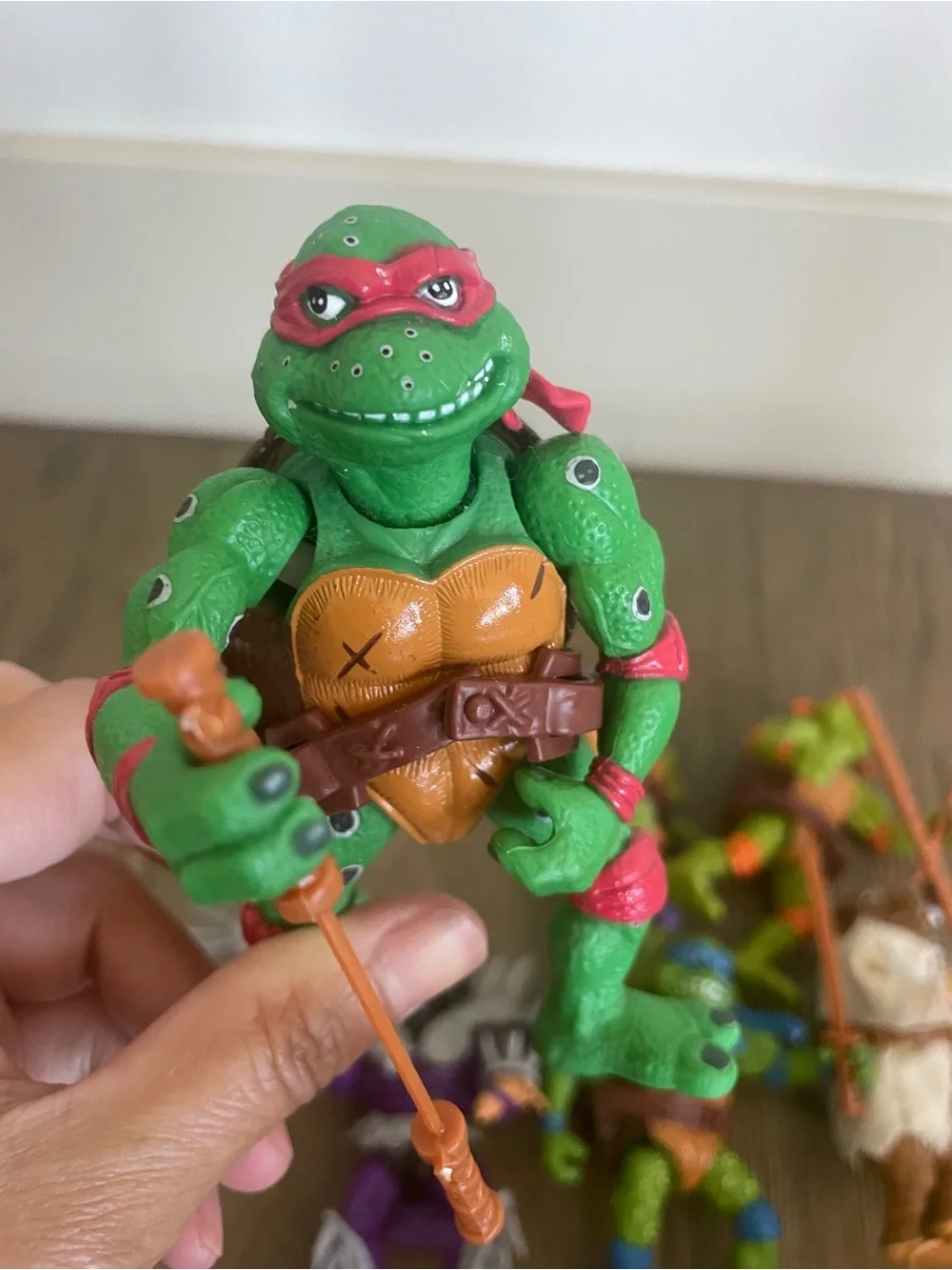 Teenage Mutant Ninja Turtles & Splinter Action Figures - Re-issued from 2020
